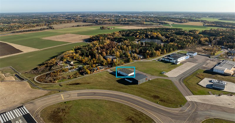 Flygfoto skavstaomrdet